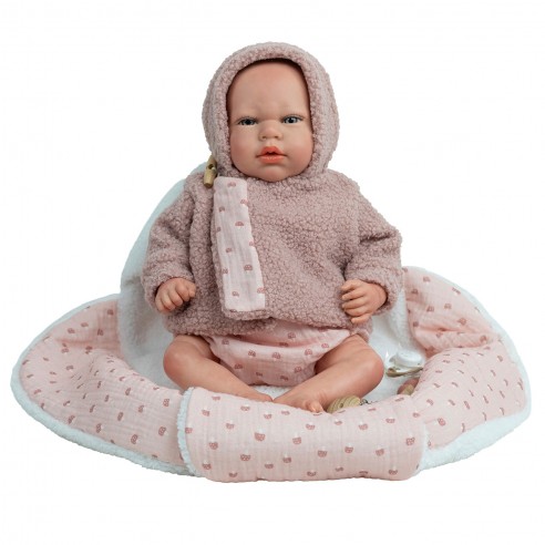 40 CM REBORN DOLL "LUNA ROSA" WITH...