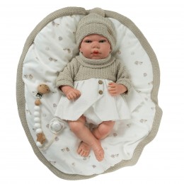40 CM NOA BEIGE REBORN DOLL... 2