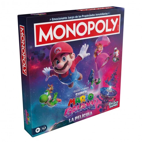 JUEGO MONOPOLY MARIO GALAXY G2638 HASBRO