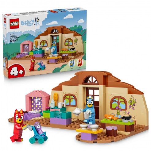 LEGO SCHOOL WITH RUSTY AND BLUEY 11221