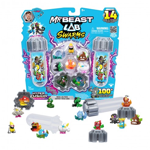 SWARMS S4 MR. BEAST LAB 14-FIGURE...