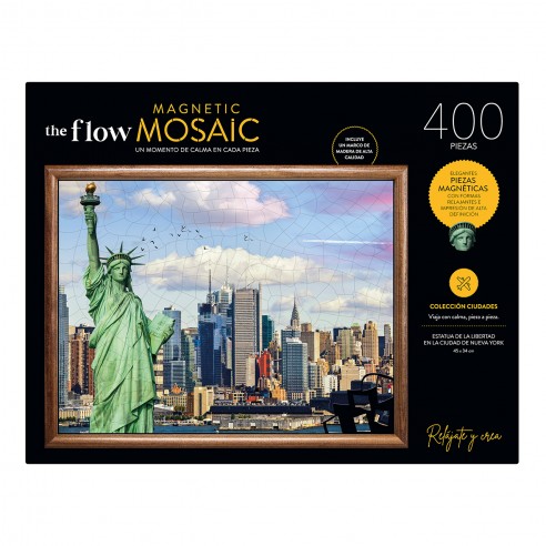 FLOW MOSAIC NEW YORK 400 PIECES...