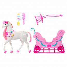 BARBIE THE NUTCRACKER SLED...