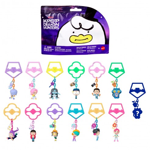 K-POP WARRIOR MINI FIGURES KEYCHAINS...