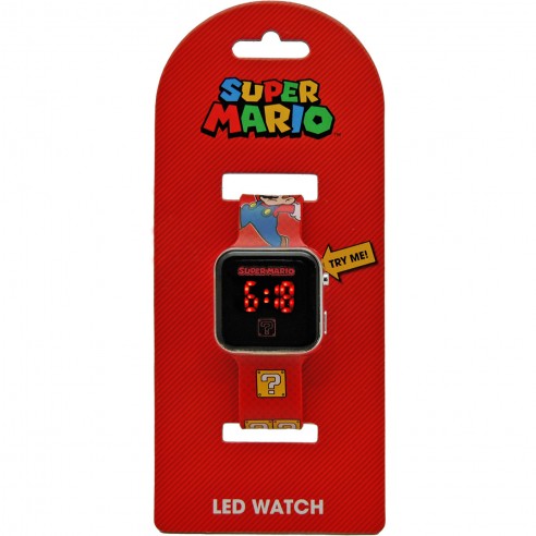 RELOJ LED SUPER MARIO GSM4107 KIDS...