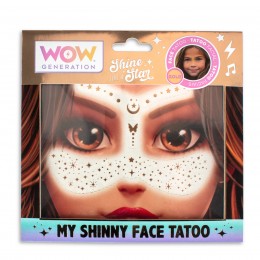 FACIAL TATTOO: GOLDEN...