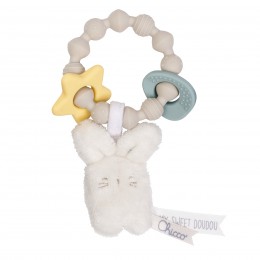 CHICCO SOFT BUNNY RING...