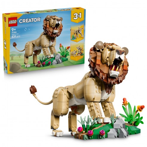 WILD ANIMALS: MAJESTIC LION 31386...