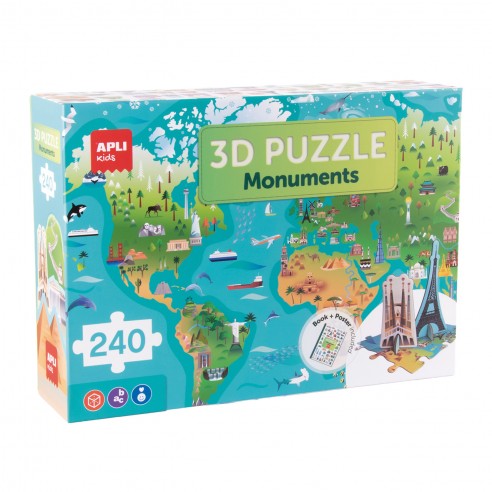 WORLD MONUMENTS PUZZLE 20632 APLI