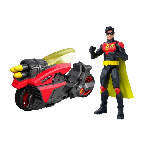 ROBIN FIGURE WITH BATLINK DC UNIVERSE...
