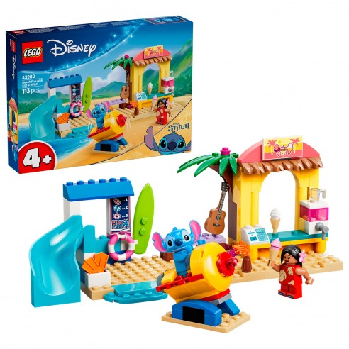 BEACH FUN WITH LILO & STITCH DISNEY...