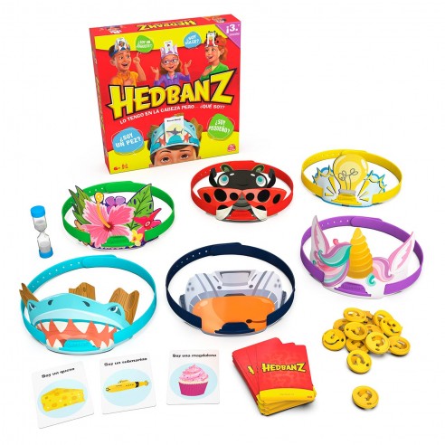 JUEGO DE MESA HEDBANZ 6074050 SPIN...