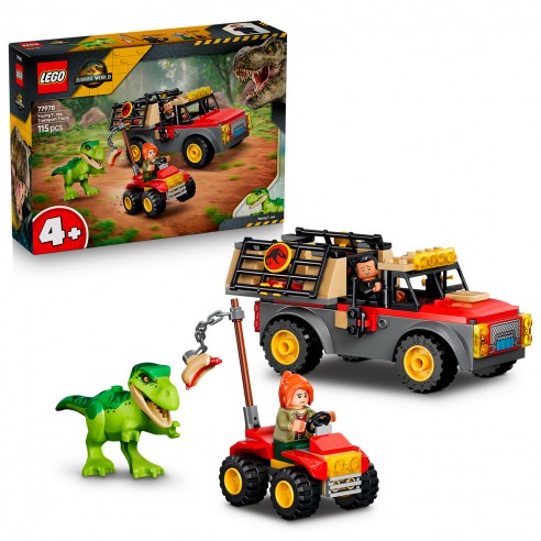 LEGO JURASSIC T.REX JUNIOR TRANSPORT...