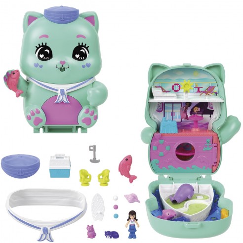 ESTUCHE GATITO MARINERO POLLY POCKET...