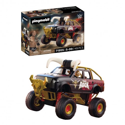 WWE MONSTER TRUCK THE ROCK 71955...