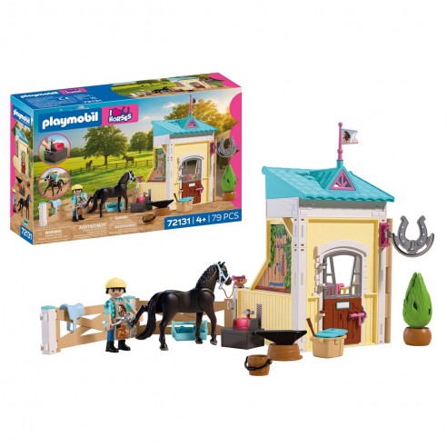 SMALL STABLE WITH FARRIER 72131...