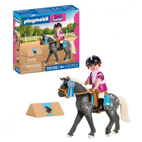 PLAYMOBIL 72135 SHOW JUMPING SET