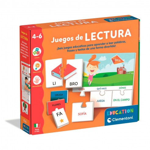 READING GAMES 55598 CLEMENTONI
