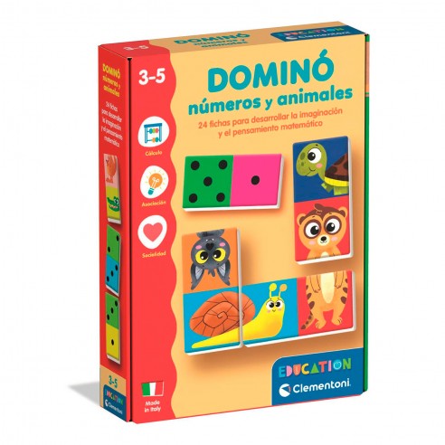 NUMBER AND ANIMAL DOMINOES 55603...