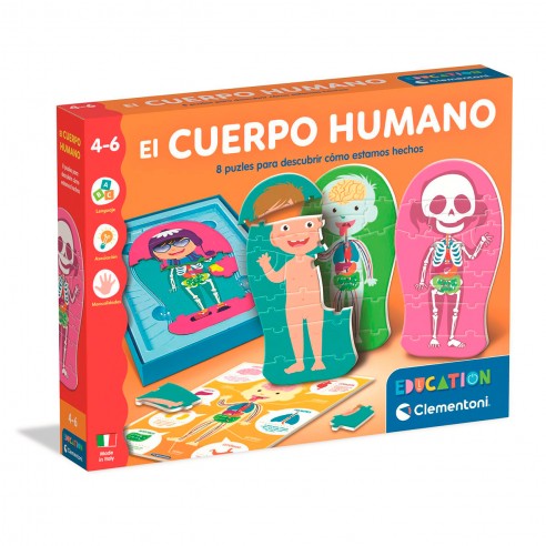 THE HUMAN BODY 55604 CLEMENTONI