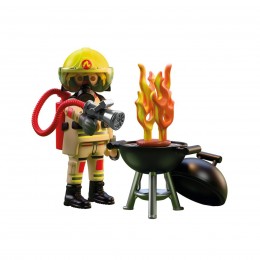 PLAYMOBIL FIREFIGHTER WITH... 2