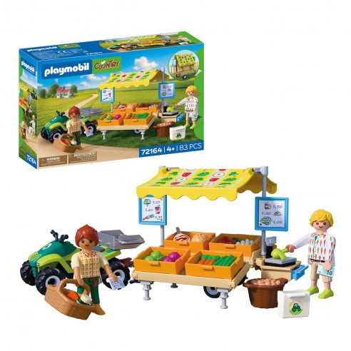 PLAYMOBIL MARKET STALL 72164