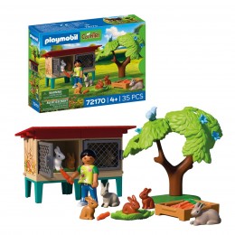 PLAYMOBIL RABBIT HUT 72170