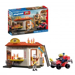 FIRE TRUCK WITH BURGER...