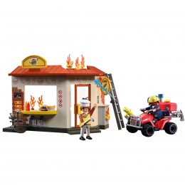 FIRE TRUCK WITH BURGER... 2
