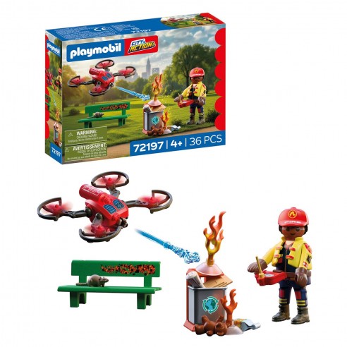 PLAYMOBIL 72197 FIREFIGHTING DRONE
