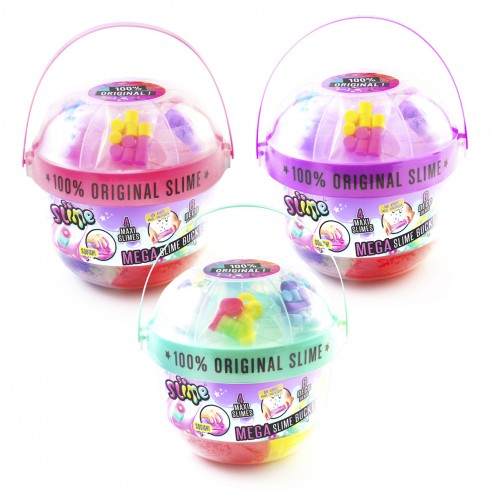 SET OF 4 SLIMES WITH 6 DECORATIONS...