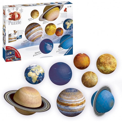 PUZZLE 3D SISTEMA PLANETARIO 11668...