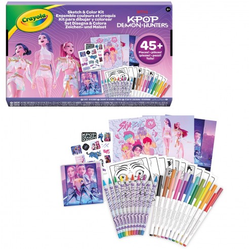 45-PIECE K-POP WARRIORS ACTIVITY SET...