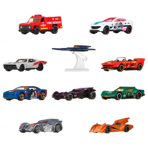 PACK 10 COCHES BATMAN HOT WHEELS...