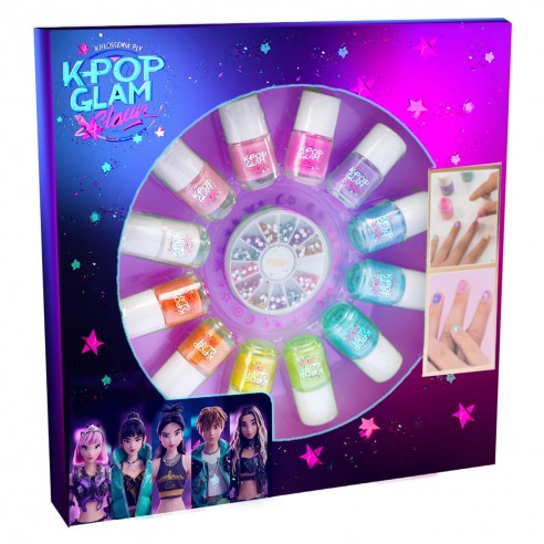 DECORATE YOUR NAILS WITH K-POP GLAM...