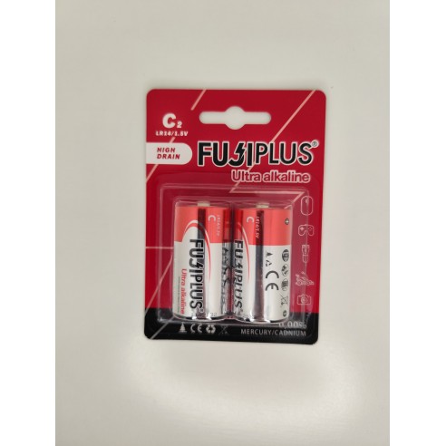FUJIPLUS PILA ALCALINA C BLISTER2...