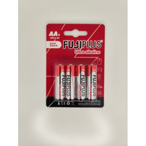 FUJIPLUS PILA ALCALINA AA BLISTER4...