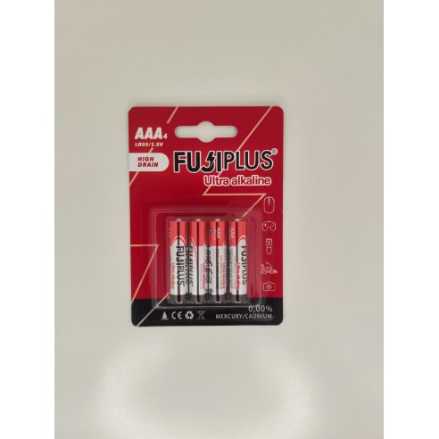 FUJIPLUS PILA ALCALINA AAA BLISTER4...