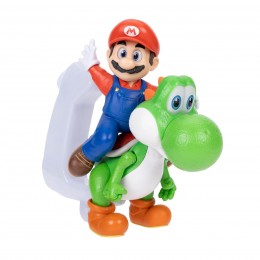 MARIO WITH YOSHI FIGURE,...