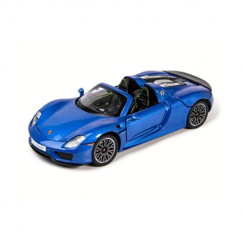 PORSCHE 918 SPYDER ESC 1:24 BLUE D00534