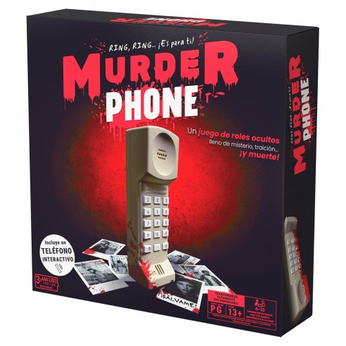 JUEGO MURDER PHONE 6077875 SPIN MASTER