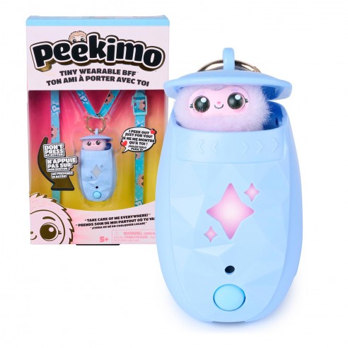 MASCOTA INTERACTIVA PEEKIMO AZUL BOO...