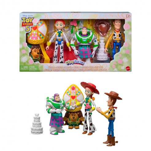 5-PIECE FORKY WEDDING FIGURE SET FROM...