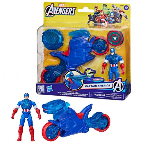 CAPTAIN AMERICA SHIELD-THROWING...