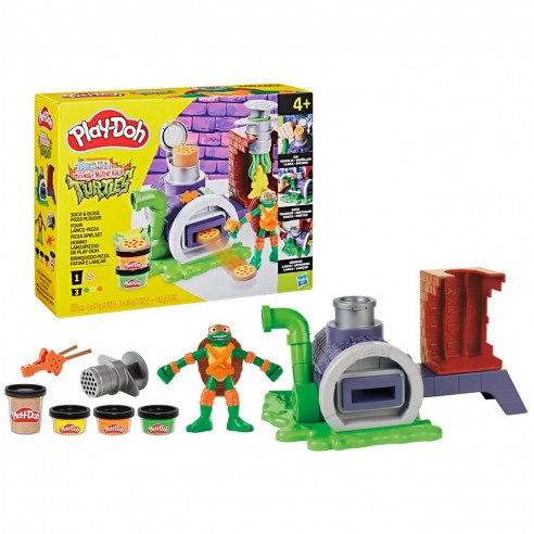 SET HORNO LANZAPIZZAS TORTUGAS NINJA...
