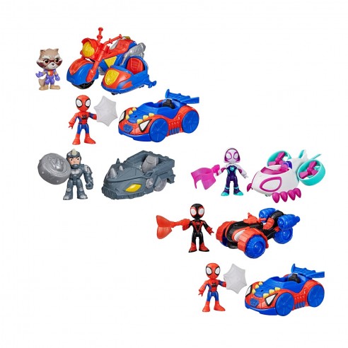 ASSORTED SPIDEY VEHICLE AND FIGURE...