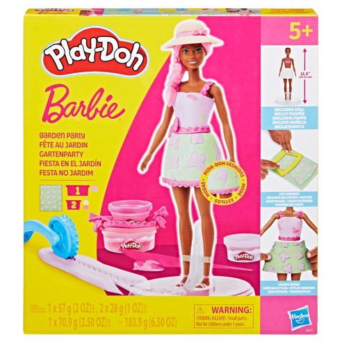 BARBIE PLAY-DOH GARDEN PARTY SET...