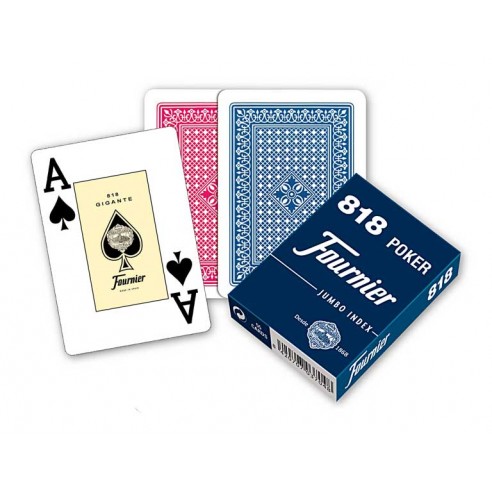 DECK OF CARDS N.818-55 ENGLISH POKER...