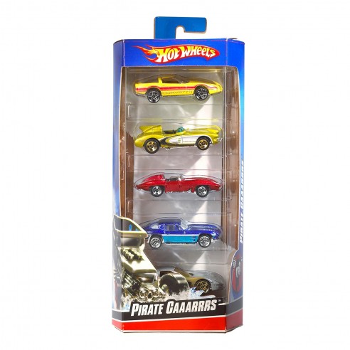 PACK OF 5 VEHICLES HOT WHEELS 1806...