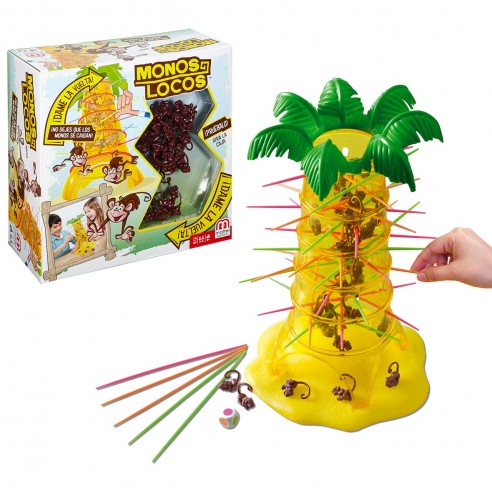 JUEGO MONOS LOCOS 52563 MATTEL GAMES